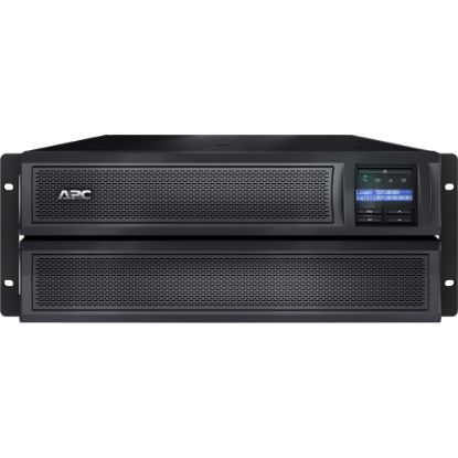 Picture of APC by Schneider Electric Smart-UPS X 2200VA Rack/Tower LCD 200-240V - 4U Rack-mountable - 3 Hour Recharge - 10 Minute Stand-by - 208 V, 230 V Input - 208 V AC Output - Sine Wave - USB - 2 x IEC 320-C19, 2 x IEC Jumper, 8 x IEC 320-C13