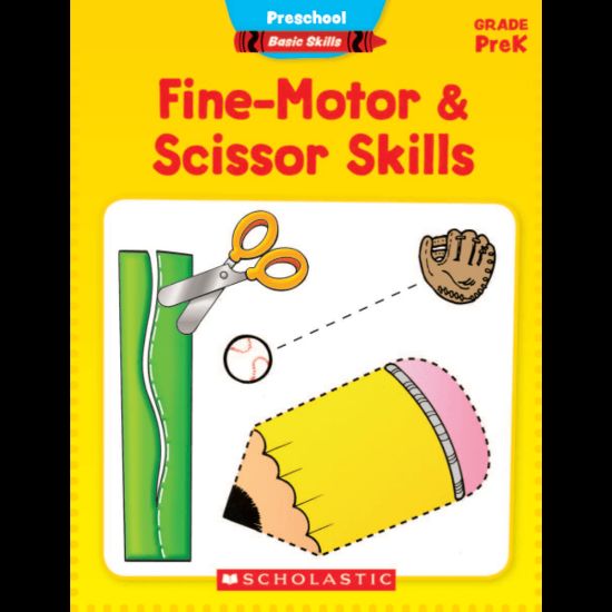 Picture of Scholastic Basic Skills, Preschool, Fine-Motor & Scissor Skills