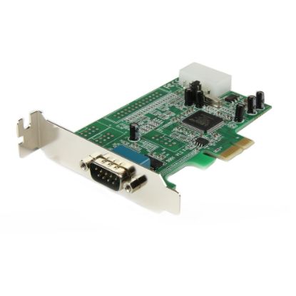 Picture of StarTech.com 1-Port Low Profile Native RS232 PCI Express Serial Card With 16550 UART