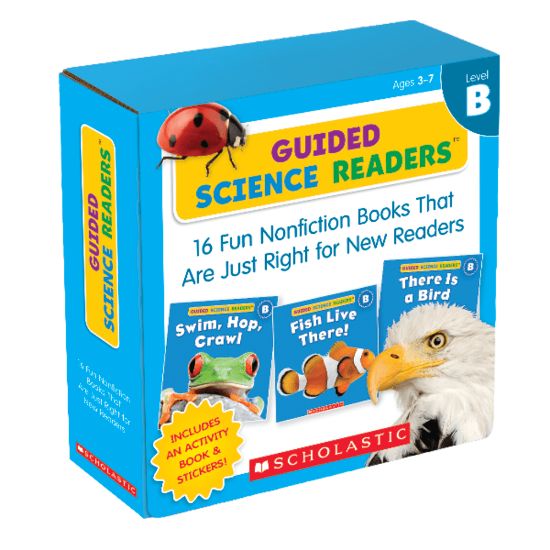 Picture of Scholastic Guided Science Readers Parent Pack, Level B