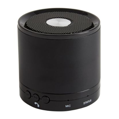 Picture of Ativa Fabric-Covered Wireless Speaker, Black, XJ0806