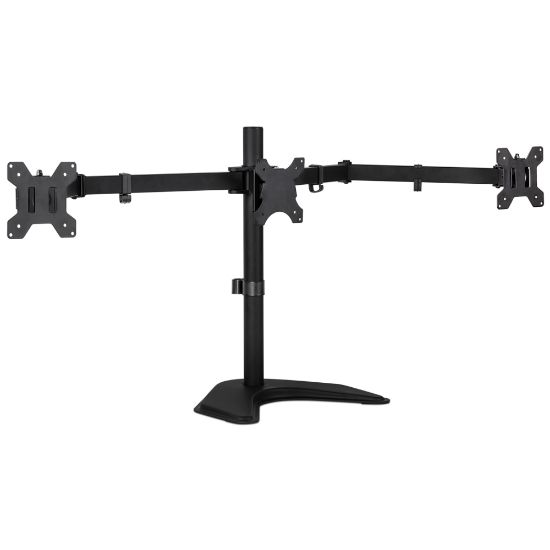 Picture of Mount-It! Triple Monitor Desk Stand, Black, MI-2789