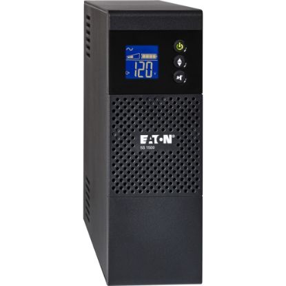 Picture of Eaton 5S UPS 1000VA 600 Watt 120V LCD Line-Interactive Battery Backup ECO USB - Tower - 3 Minute Stand-by - 110 V AC Input - 115 V AC Output - 10 x NEMA 5-15R