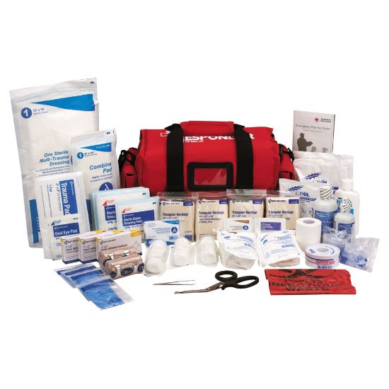 Picture of First Aid Only 158-Piece First Responder Kit, 7-1/2inH x 16inW x 8inD