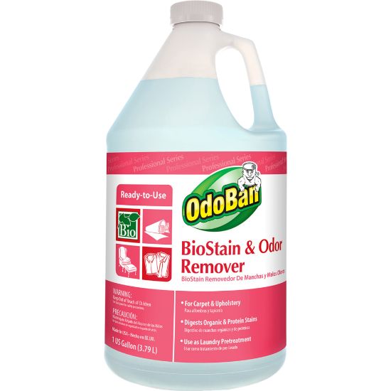 Picture of OdoBan Professional Series BioStain And Odor Remover, 128 Oz Bottle