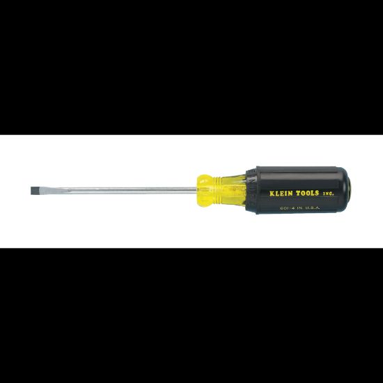 Picture of Klein Tools 3/16in Cabinet Tip Screwdriver, 4in