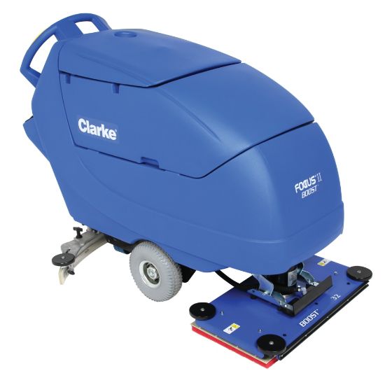 Picture of Clarke Focus II BOOST 32in Walk Behind Auto Scrubber With Onboard Chemical Mixing System