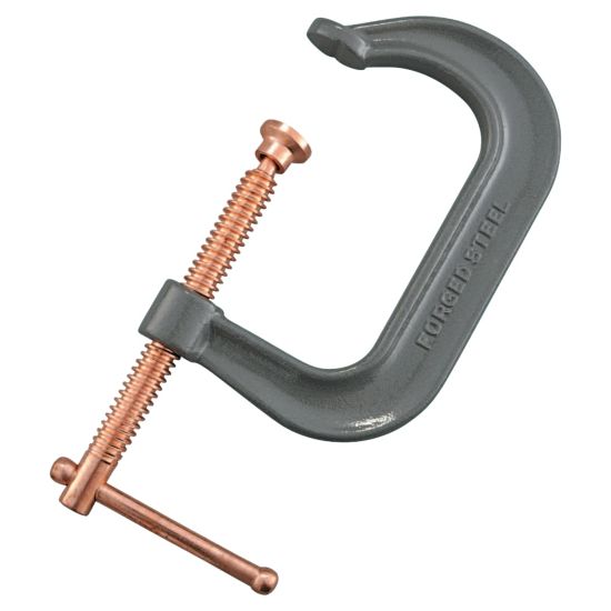 Picture of Drop Forged C-Clamp, 2-1/4 in Throat Depth, 2 in L