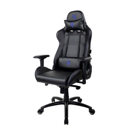 Picture of Arozzi Verona Ergonomic Faux Leather High-Back Gaming Chair, Black/Blue