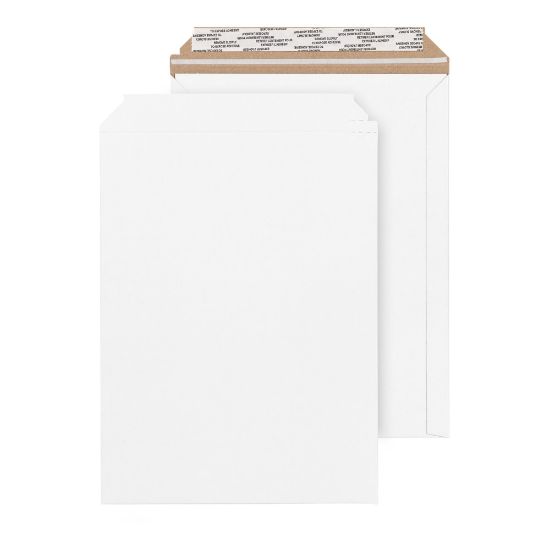 Picture of Office Depot Brand White Chipboard Photo And Document Mailer, 100% Recycled, 9in x 12in, Pack Of 24