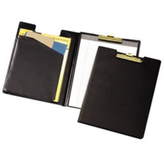 Picture of Cardinal Business Basics Clip Folder, 12 3/8in x 9 1/2in, Black