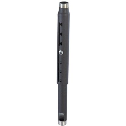 Picture of Chief Adjustable Extension Column - 9-12in Extension - Black - Aluminum - 500 lb - Black