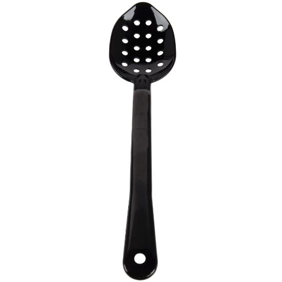 Picture of Carlisle Perforated Serving Spoons, 13in, Black, Pack Of 12