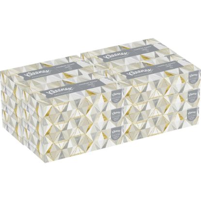 Picture of Kimberly-Clark Professional 2-Ply Facial Tissue, 125 Sheets Per Box, Case Of 12 Boxes