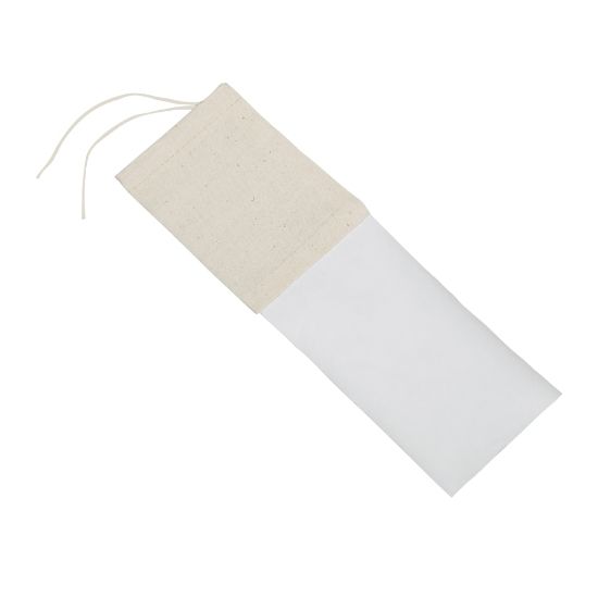 Picture of SKILCRAFT Cotton Mailing Bag, 4in x 3in, Natural (AbilityOne 8105-00-183-6981)