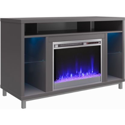 Picture of Ameriwood Home Lumina 48in Fireplace TV Stand, Gray