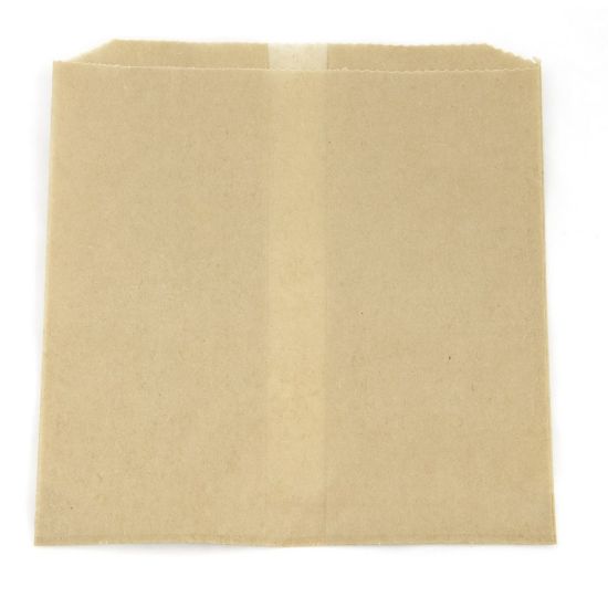 Picture of Hospeco Waxed Paper Liners, 8inH x 8-1/2inW x 7inD, Brown, Pack Of 500 Liners