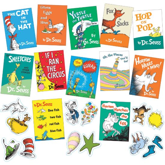 Picture of Eureka Dr. Seuss Books Mini Bulletin Board Set