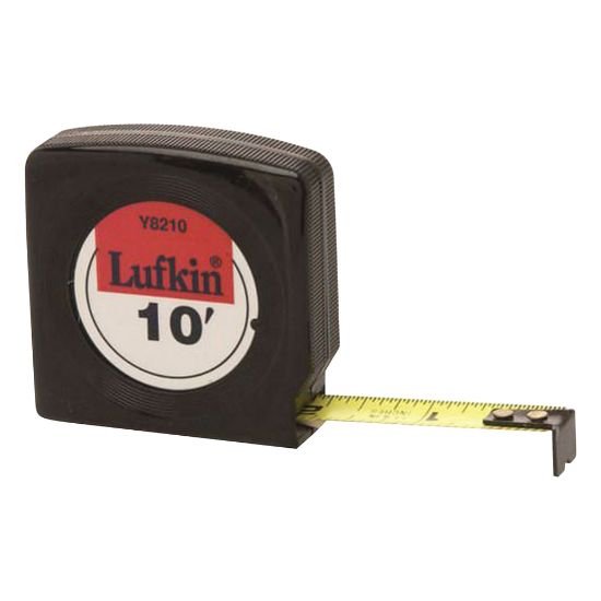 Picture of Mezurall Measuring Tapes, 1/2 in x 10 ft, Black