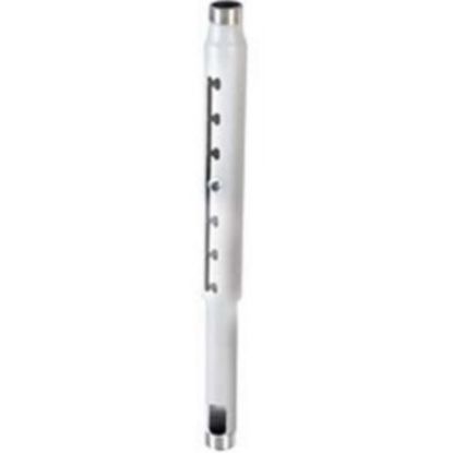 Picture of Chief Speed-Connect CMS009012W Adjustable Extension Column - 500 lb - White