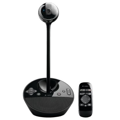 Picture of Logitech Videoconferencing Camera, 3 Megapixel, Black, 1-Pack, BCC950