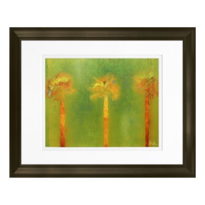 Picture of Timeless Frames Floral Marren Wall Artwork, 14in x 11in, Three Palms II