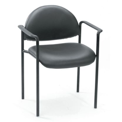 Picture of Boss Office Products Black Seat/Black Frame