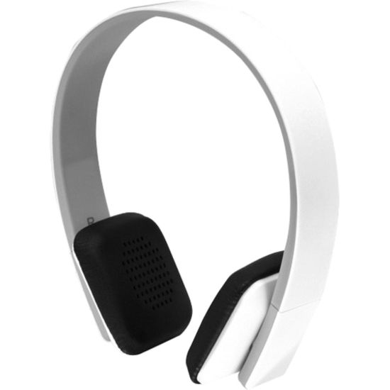 Picture of Aluratek ABH04F Bluetooth Wireless Over-The-Ear Stereo Headphones, White