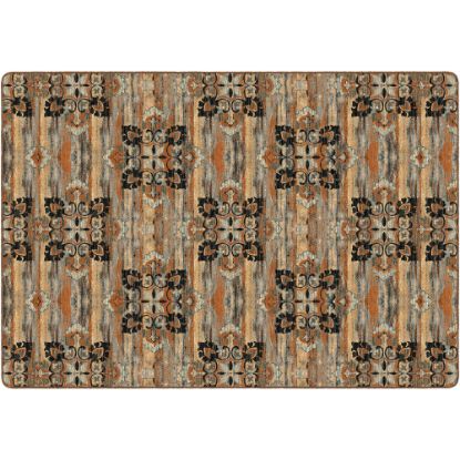 Picture of Flagship Carpets Franklin Rectangular Rug, 100in x 144in, Chocolate