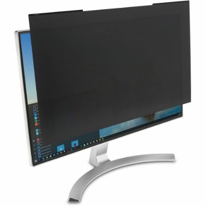 Picture of Kensington MagPro 24.0in Monitor Privacy Screen with Magnetic Strip - For 24in Widescreen LCD Monitor - 16:9 - Fingerprint Resistant, Scratch Resistant, Damage Resistant - 1 Each - TAA Compliant