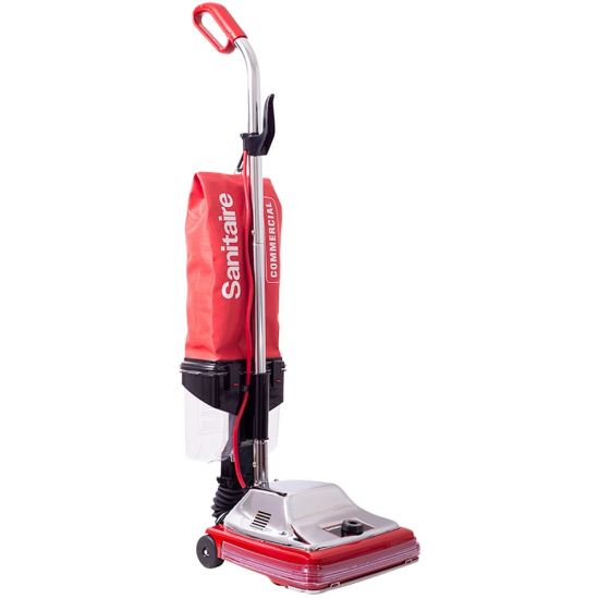 Picture of Sanitaire SC887 TRADITION Upright Vacuum - Bagless - Brushroll - Carpet - 50 ft Cable Length - Red