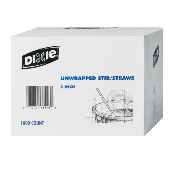 Picture of Dixie Coffee Stirrers, Box Of 1,000 Stirrers