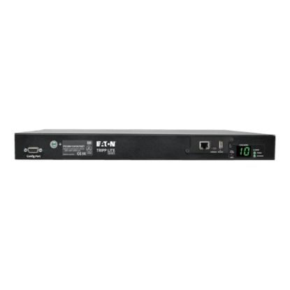 Picture of Tripp Lite PDU Switched ATS 2/2.4KW 200/240V 10 C13 2 C14 3.6M Cords 1URM