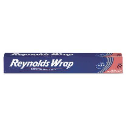 Picture of Reynolds Wrap Standard Aluminum Foil Roll, 12in x 75ft, Silver