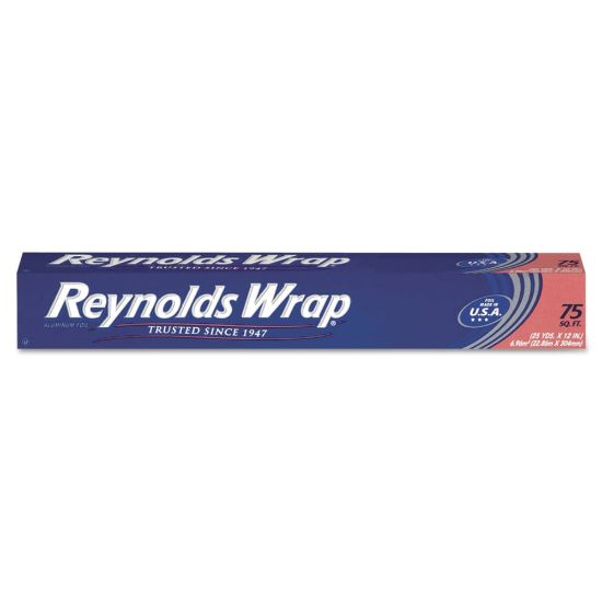 Picture of Reynolds Wrap Standard Aluminum Foil Roll, 12in x 75ft, Silver