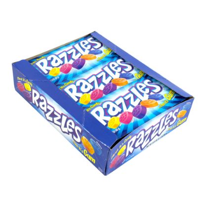 Picture of Razzles Gum, Assorted Flavors, Box Of 24