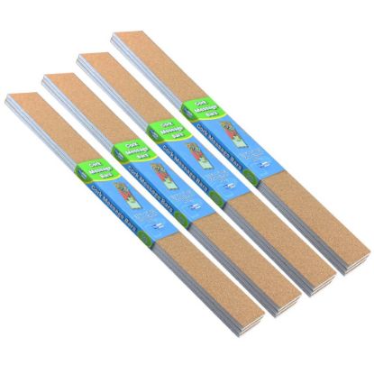 Picture of Flipside Cork Message Bars, 2in x 20in, Natural, 3 Bars Per Pack, Set Of 4 Packs