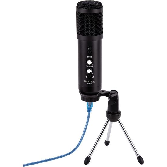 Picture of Blackmore Wired Condenser Microphone - Shock Mount - USB