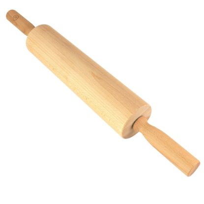 Picture of Martha Stewart Beech Wood Rolling Pin, Brown