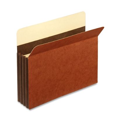 Picture of Pendaflex File Pockets, Heavy-Duty, Letter Size, 3 1/2in Expansion, Brown, Box Of 25