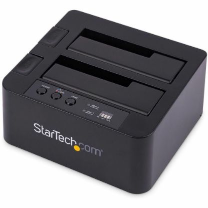 Picture of StarTech.com USB 3.1 (10Gbps) Standalone Duplicator Dock for 2.5in & 3.5in SATA SSD / HDD Drives