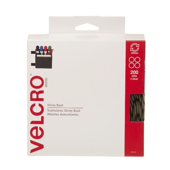 Picture of VELCRO Brand Dots, 3/4in, Beige, Roll Of 200