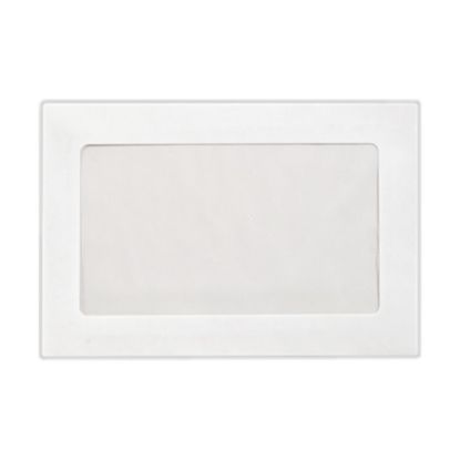 Picture of LUX #6 1/2 Full-Face Window Envelopes, Middle Window, Gummed Seal, Bright White, Pack Of 500