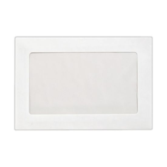 Picture of LUX #6 1/2 Full-Face Window Envelopes, Middle Window, Gummed Seal, Bright White, Pack Of 500