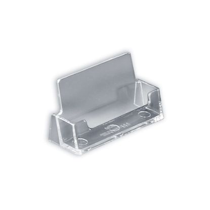 Picture of Azar Displays Business And Gift Card Holders, Horizontal, 2inH x 3-5/8inW x 1.5inD, Clear, Pack Of 10