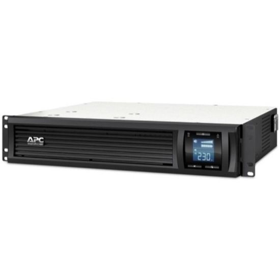 Picture of APC by Schneider Electric Smart-UPS C 1000VA 2U Rack Mountable LCD 230V - 2U Rack-mountable - 3 Hour Recharge - 6 Minute Stand-by - 230 V AC Output - Sine Wave - Serial Port - USB - 6 x Battery/Surge Outlet