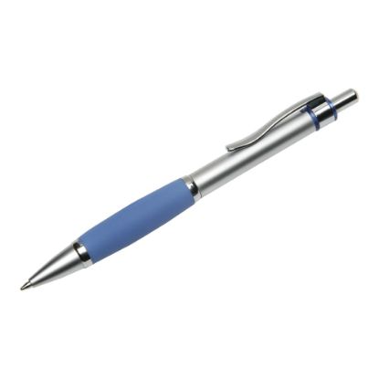 Picture of SKILCRAFT Metalgrip Ballpoint Pens, Medium Point, Blue, Pack Of 12 Pens (AbilityOne)