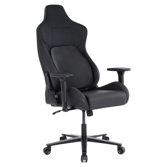 Picture of RS Gaming Vertex Ergonomic Faux Leather High-Back Gaming Office Chair, Black, BIFMA Compliant