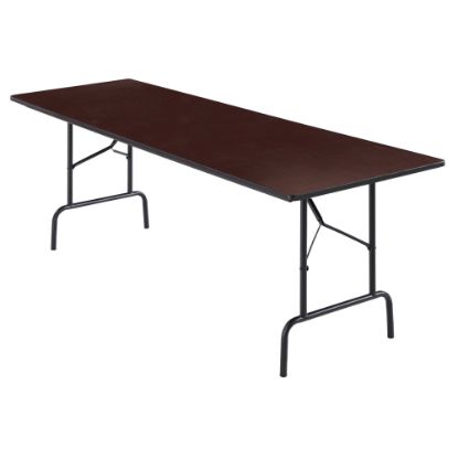 Picture of Realspace Folding Table, 29inH x 96inW x 30inD, Walnut