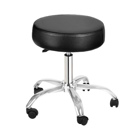 Picture of Alpine AdirMed Lux Stool, Silver/Black